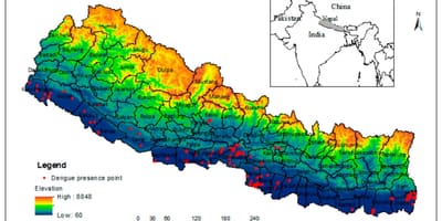 Mappa del nepal clima