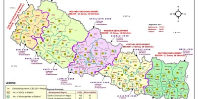 Mappa al gis nepal